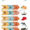 Lire et reconnaître les lettres dans les écritures scriptes et cursives - abécédaire - apprendre progresser grandir